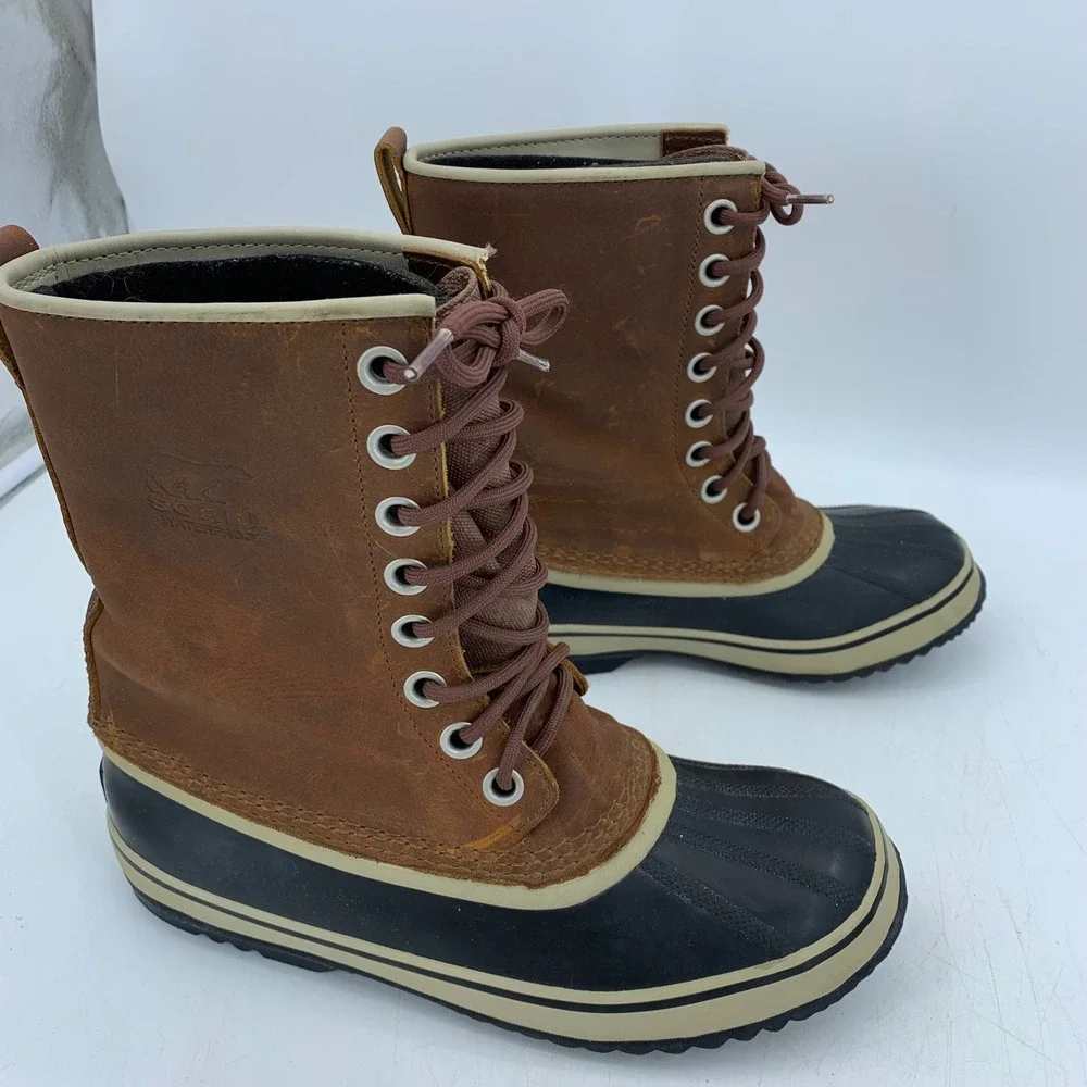 Sorel Gorpcore Utility Waterproof Winter Snow Boots Wmns 8.5 Cabin